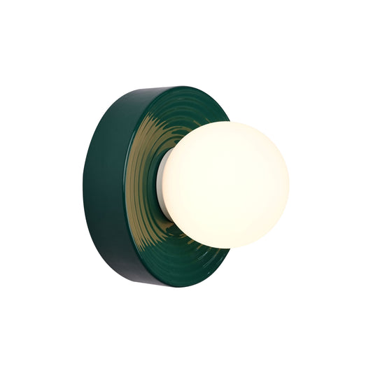 Alicia Wall Light Ceramic Green / Large - Ø 22 Cm