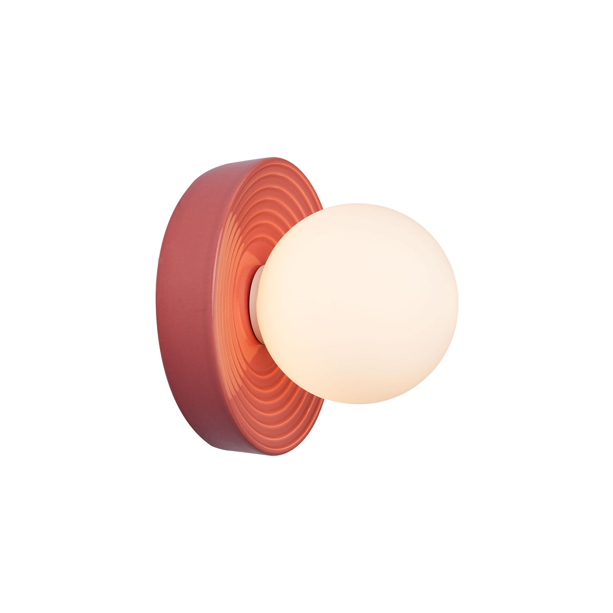 Alicia Wall Light Ceramic Pink / Small - Ø 16 Cm