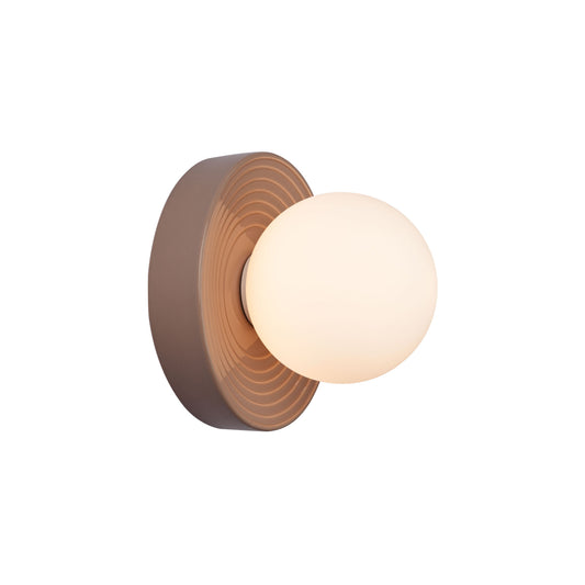 Alicia Wall Light Ceramic Beige / Small - Ø 16 Cm