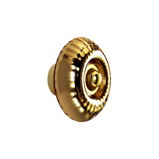 Grace Wall Light Glass Gold / Small - Ø 20 Cm